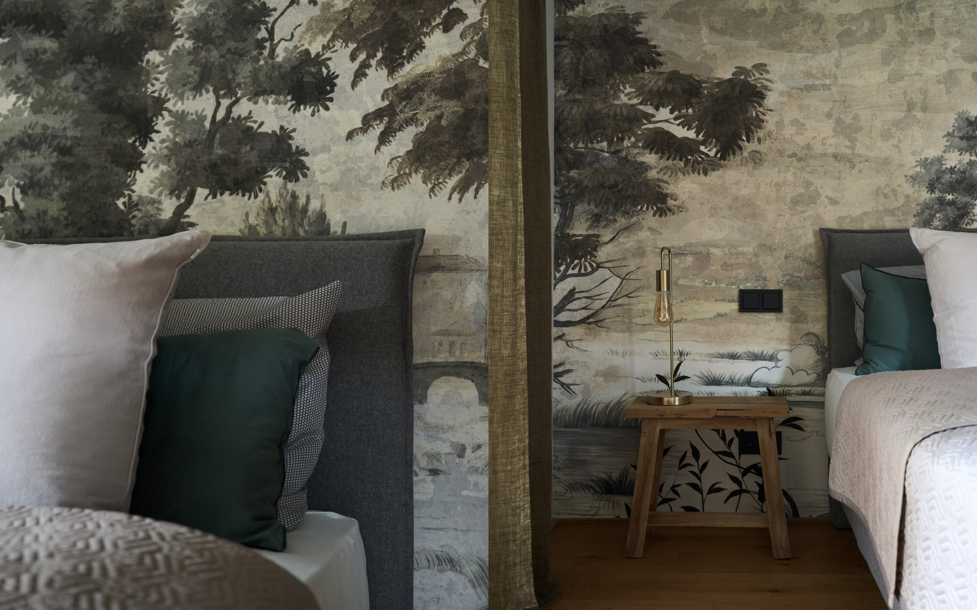 katharina-kamm-raumkultur-interiordesign-modern-bett_aquarelltapete-detail
